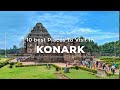 10 best places in konark  konark top places to visit  tourist junction