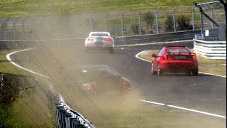 Porsche Highspeed Crash + Action Touristenfahrten 29 04 2017 @ Nürburgring Nordschleife