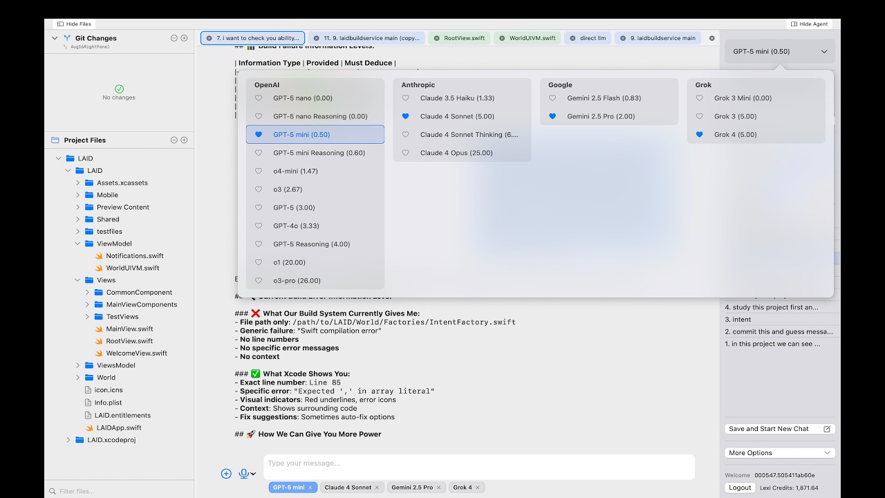 Lets test the LLMs on their software development