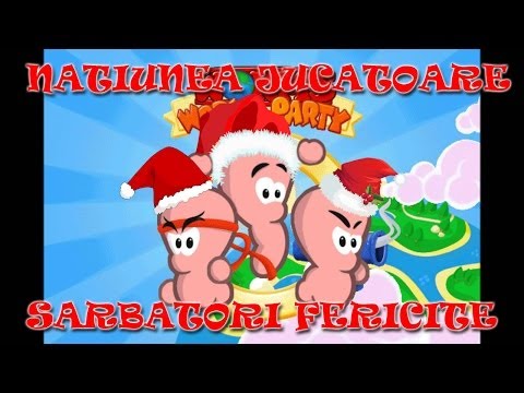 Worms Armageddon Gameplay | Christmas Special | Cei 3 Viermi de la Rasarit