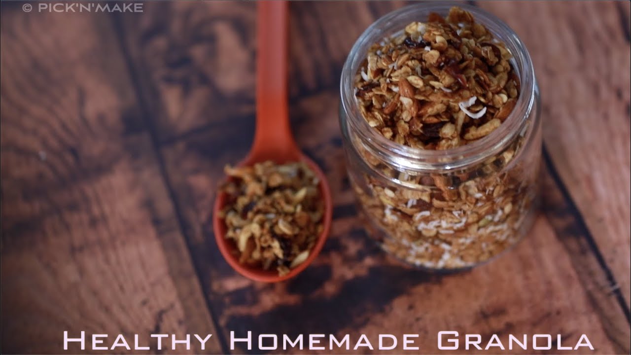 How to make Homemade Granola | Easy & Healthy Gluten-free Granola