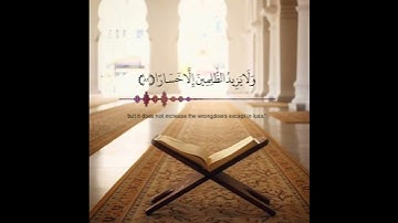 وَنُنَزِّلُ مِنَ الْقُرْءَانِ مَا هُوَ شِفَآءٌ ..  ــ بصوت القارئ رعد الكردي