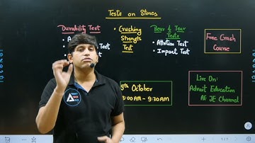Tests on Stones | Free Crash Course | By Ankit Jain Sir