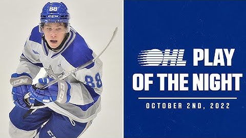 OHL Play of the Night: David Goyette Turns on the Spin Cycle!