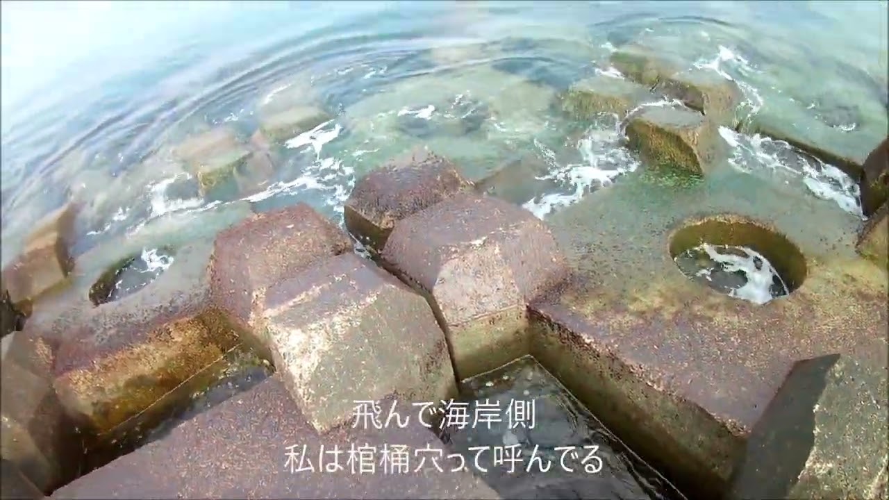 茅ケ崎ヘッドランド　22年3月西側　穴釣り用水中カメラ