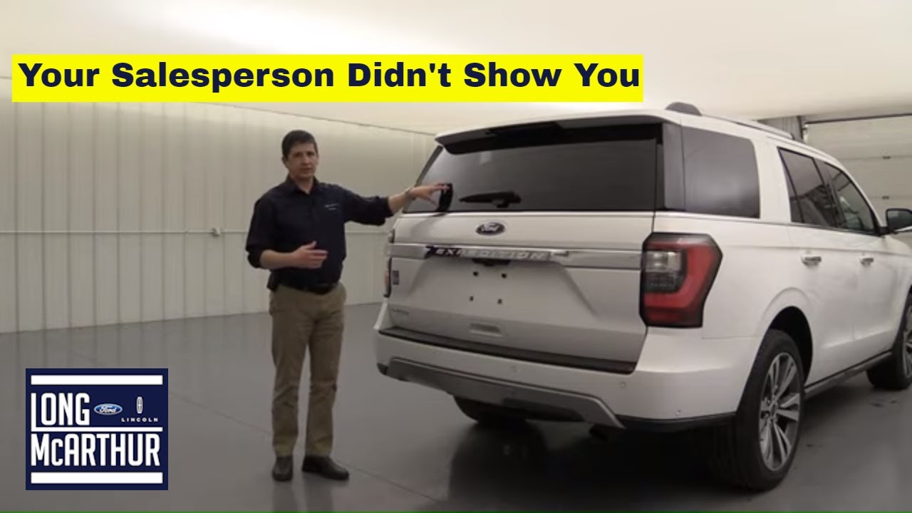 7 Things Your Salesperson Didn'T Tell You About Your Ford Expedition