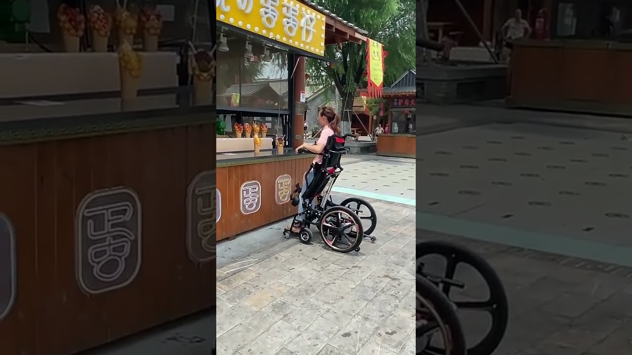 Scaun cu rotile electric cu ridicare in picioare BZ-E-TH305