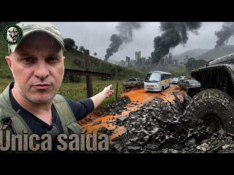 ESCAPE ROUTES: How to escape via the worst dirt roads and destroyed asphalt during a crisis.