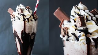 How To Make Kit Kat Milkshake With No Machine Kit Kat Ice Cream By One Kitchen E