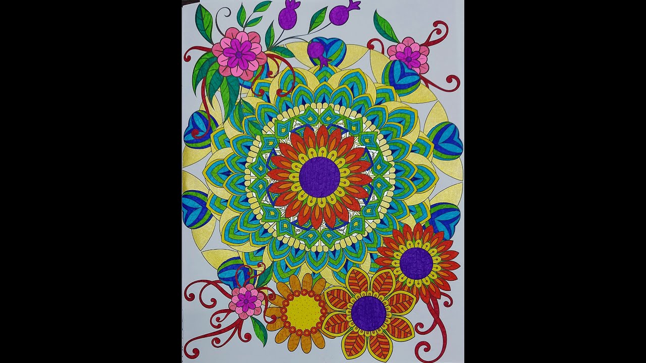 Beautiful Intricate Pattern Coloring