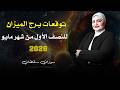 توقعات برج الميزان للنصف الاول من شهر مايو 2026 سوزان سلطان