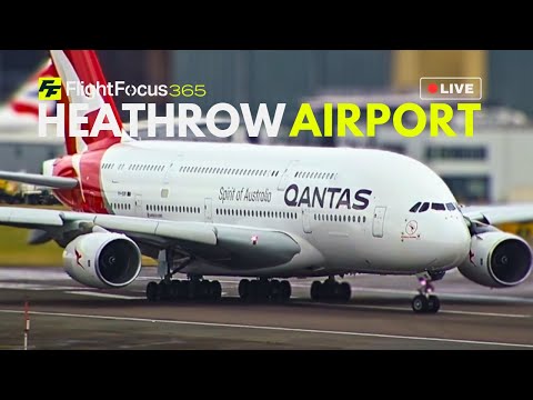 Heathrow Airport Live - Wednesday 30th July 2025