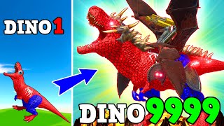 Upgrading Dinosaur Tyrannosaurus REX Evolution Velociraptors Rescue GODZILLA & KONG Upgrading Hulk