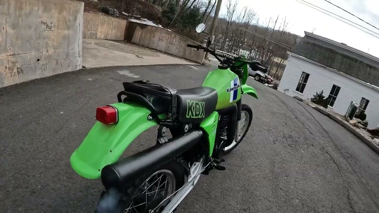 1982 Kawasaki KDX450 Two Stroke