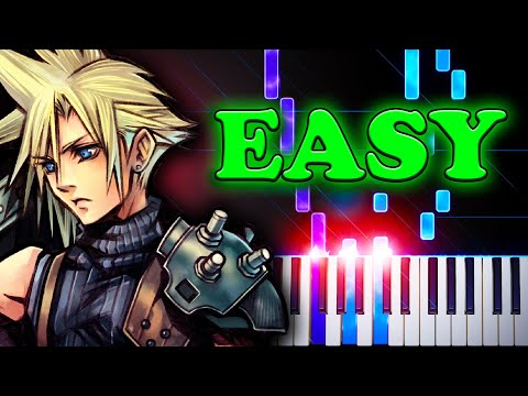 Видео: Final Fantasy Series Theme - EASY Piano Tutorial