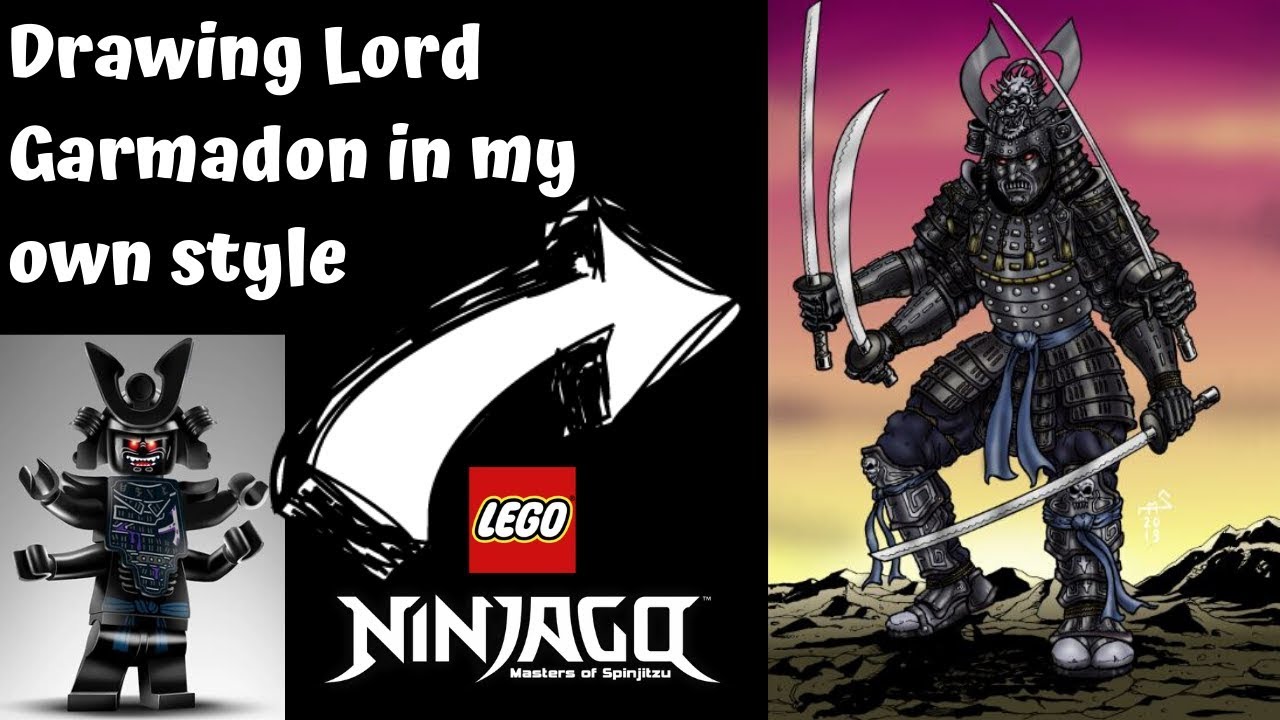 Lord Garmadon Final Sketch
