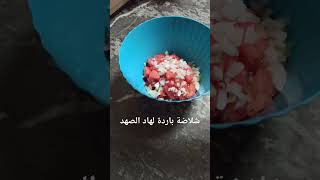 healthyrecipes food salad شلاضة salada مراكش المغرب morocco marrakech summer