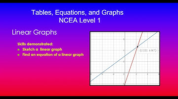Linear Patterns | Tables, Equations and Graphs | 91028 | NCEA Level 1 Mathematics
