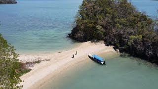 Langkawi: Pantai Talam Dua Muka - Beting Pasir Menghubung Pulau