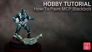 How To Paint Marvel Crisis Protocol Blackbolt | Hobby Tutorial