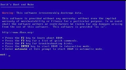 Darik's Boot And Nuke (DBAN) - Wipe Your Hard Drive - Complete Tutorial