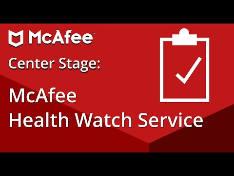 McAfee Center Stage  Optimize Your McAfee Environment with Diagnostics and Reporting