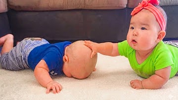Try Not To Laugh: Funny Baby Twins’ HILARIOUS Moments 😂 Double the Chaos! #2 | Baby Bliss