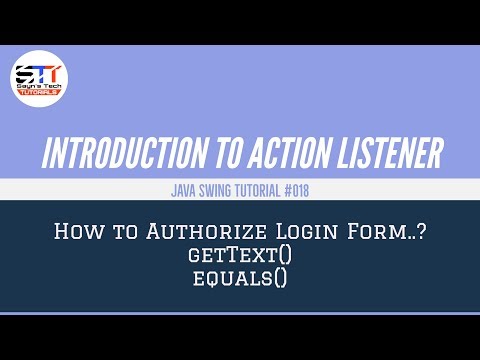 How to Authorize Login Form ? , Methods  | Java Swing Tutorial #018
