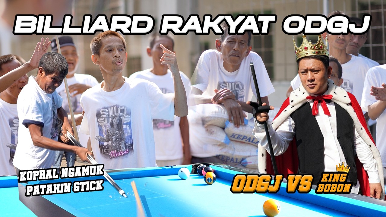 TURNAMEN BILIAR BARENG ODGJ MALAH HANCUR SEMUANYA! 