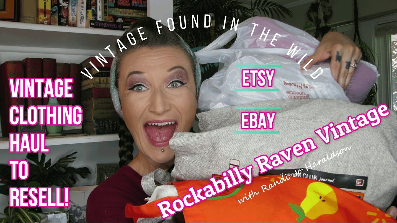 VINTAGE Thrift Haul to RESELL Clothing for ETSY & EBAY YouTube