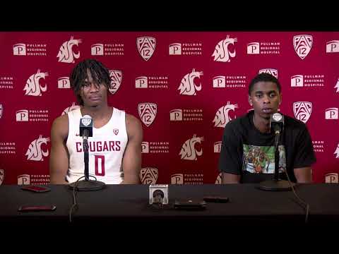 Efe Abogidi and Noah Williams postgame interview after UCSB