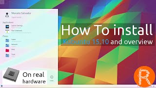 How To install  Kubuntu 15.10 and overview | Kubuntu, making your PC friendly