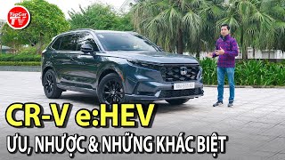 Đánh giá Honda CR-V e:HEV 2023 - Ưu/nhược điểm và mức tiêu hao khi chạy khắc nghiệt | TIPCAR TV