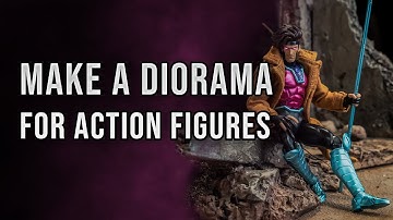 Realistic Diorama for Action Figures