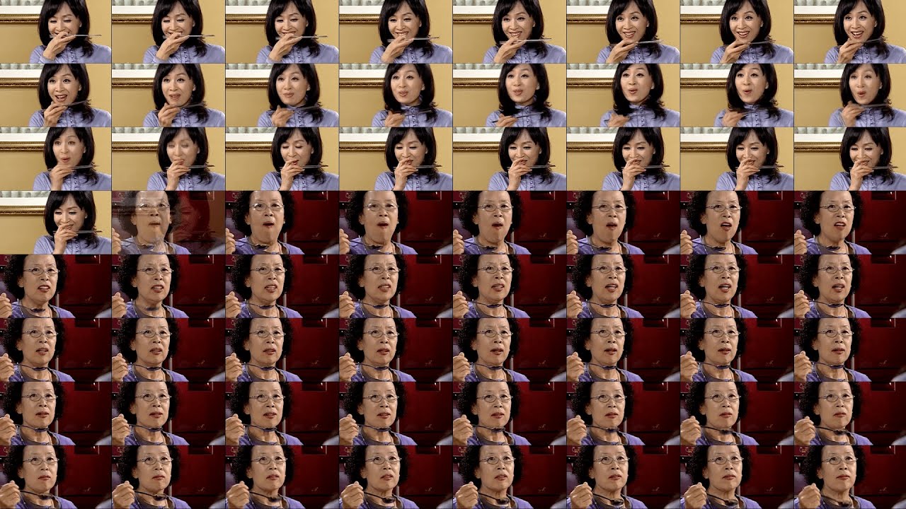 호박고구마 1배속~2배속을 동시에 재생해보았다