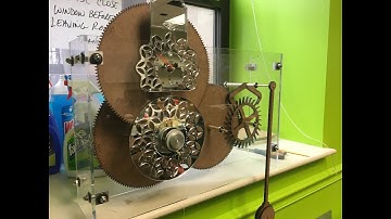 Pendulum Clock II [filmed at a better angle] — Laser Cut & Inspired on a Grandfather Clock