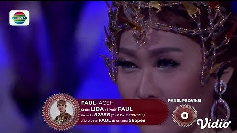 Inul Sampai Menangis - Faul Aceh Ft.Ruth Sahanaya-Andaikan Kau Datang- Konser Grand Final Lida 2019