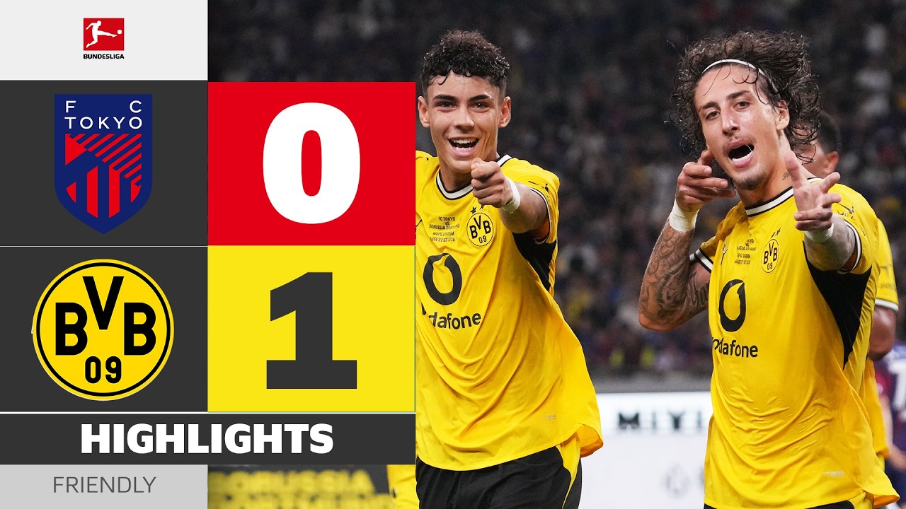 FC Tokyo 0–1 Borussia Dortmund full highlights
