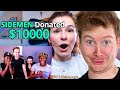 SIDEMEN DONATE $10,000 TO TWITCH STREAMERS REACTION