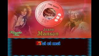 Miniatura de "Karaoke Tino - Jeane Manson - Avant de nous dire Adieu"