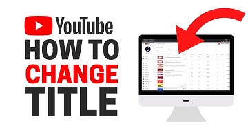 How to Change YouTube Video Title After Upload!