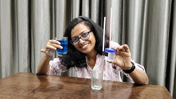 Siphon working model | Think tac | Siphon model