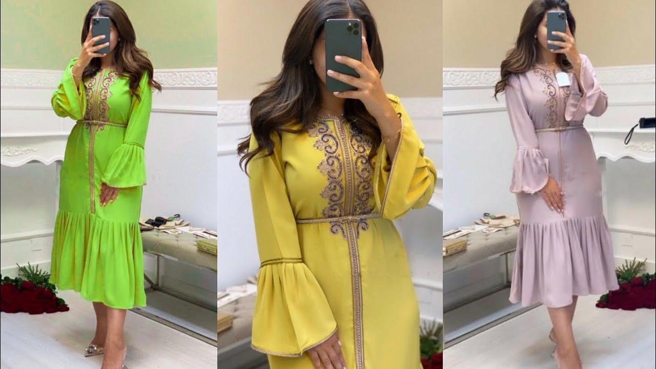 طريقة تفصيل🌟قفطان غوب بلمسة عصرية.//patron caftan moderne