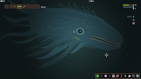 Noita - New Enemies Mod Update! - Meat Realm Dwellers, Lake And More