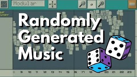 Randomly generated music in Caustic