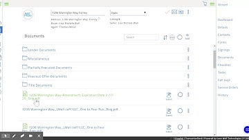 TransactionDesk-Moving Documents into New Folders