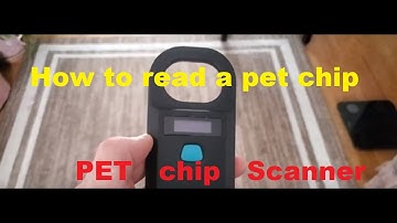 How read a pet chip, with home chip reader