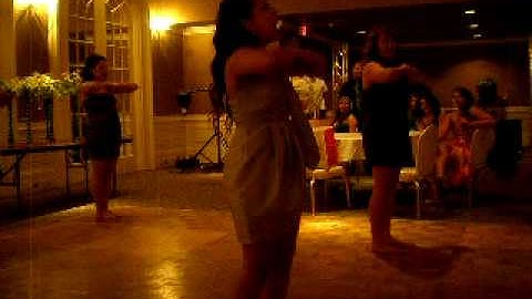 Lambda Theta Nu Zeta Chapter Step Team at Formal 