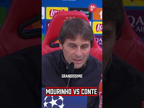Video #mourinho Vs CONTE | Le 'FRECCIATE' In Conferenza Stampa Dei Due Tecnici #benficanapoli