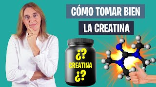 Cómo TOMAR CREATINA de FORMA CORRECTA | Así debes tomar la creatina | Nutrición deportiva